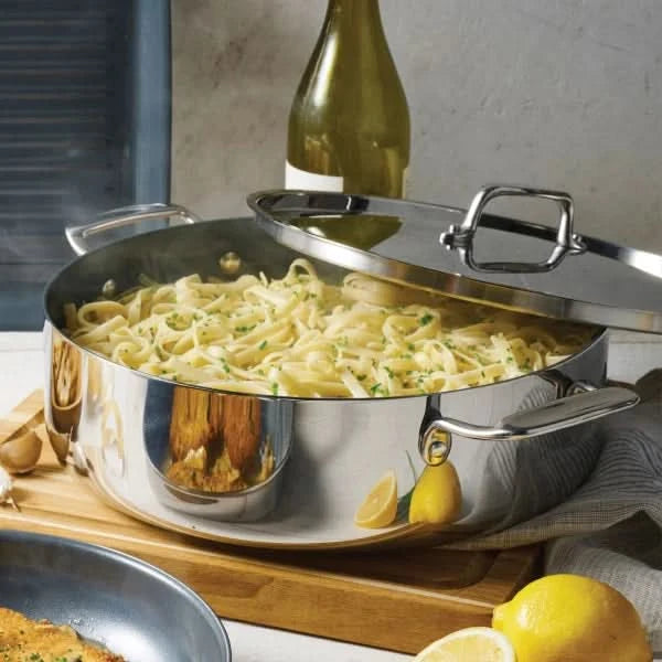 Tramontina 6.5 Qt Covered Casserole, 12-inch Dosa Tawa & Tadka Set