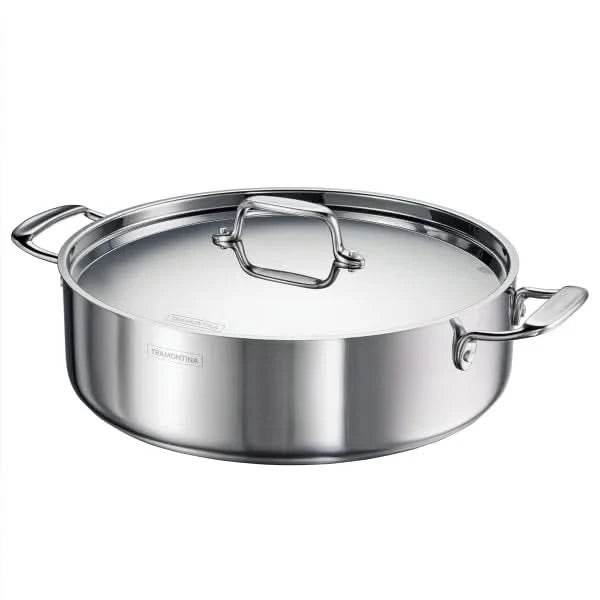 Tramontina 6.5 Qt Covered Casserole, 12-inch Dosa Tawa & Tadka Set