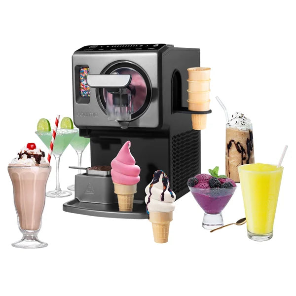 Gourmia 2 Quart Automatic Soft Serve Ice Cream and Frozen Drink Maker