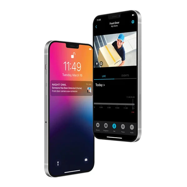 Night Owl 10 Channel, 10 AC Plug-in 4K Camera Wi-Fi 2TB NVR Security Camera System