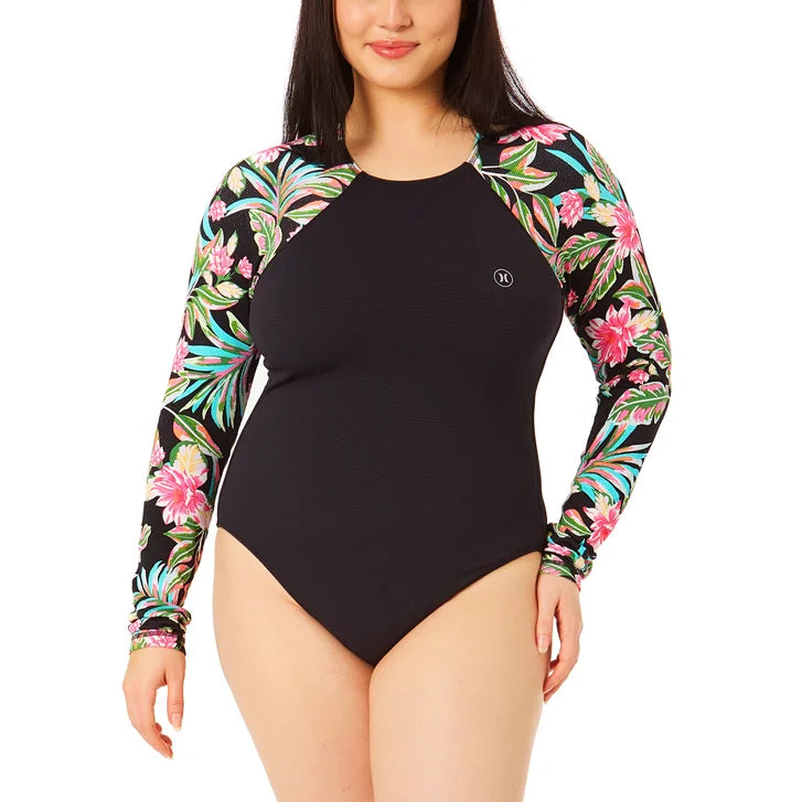 Hurley Women's Long Sleeve Swimsuit
