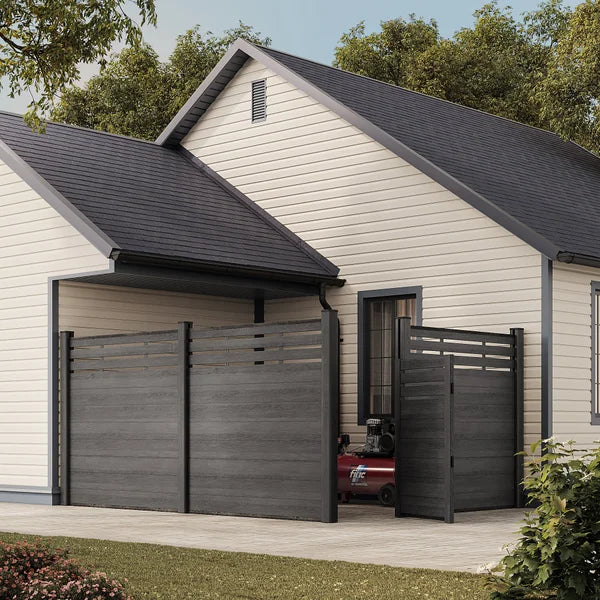 GoFence Composite 6' X 6' Trellis Fence Kit