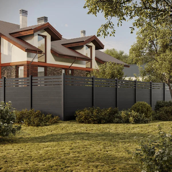 GoFence Composite 6' X 6' Trellis Fence Kit