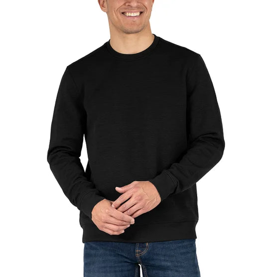 Gerry Men's Textured Crewneck Sweater