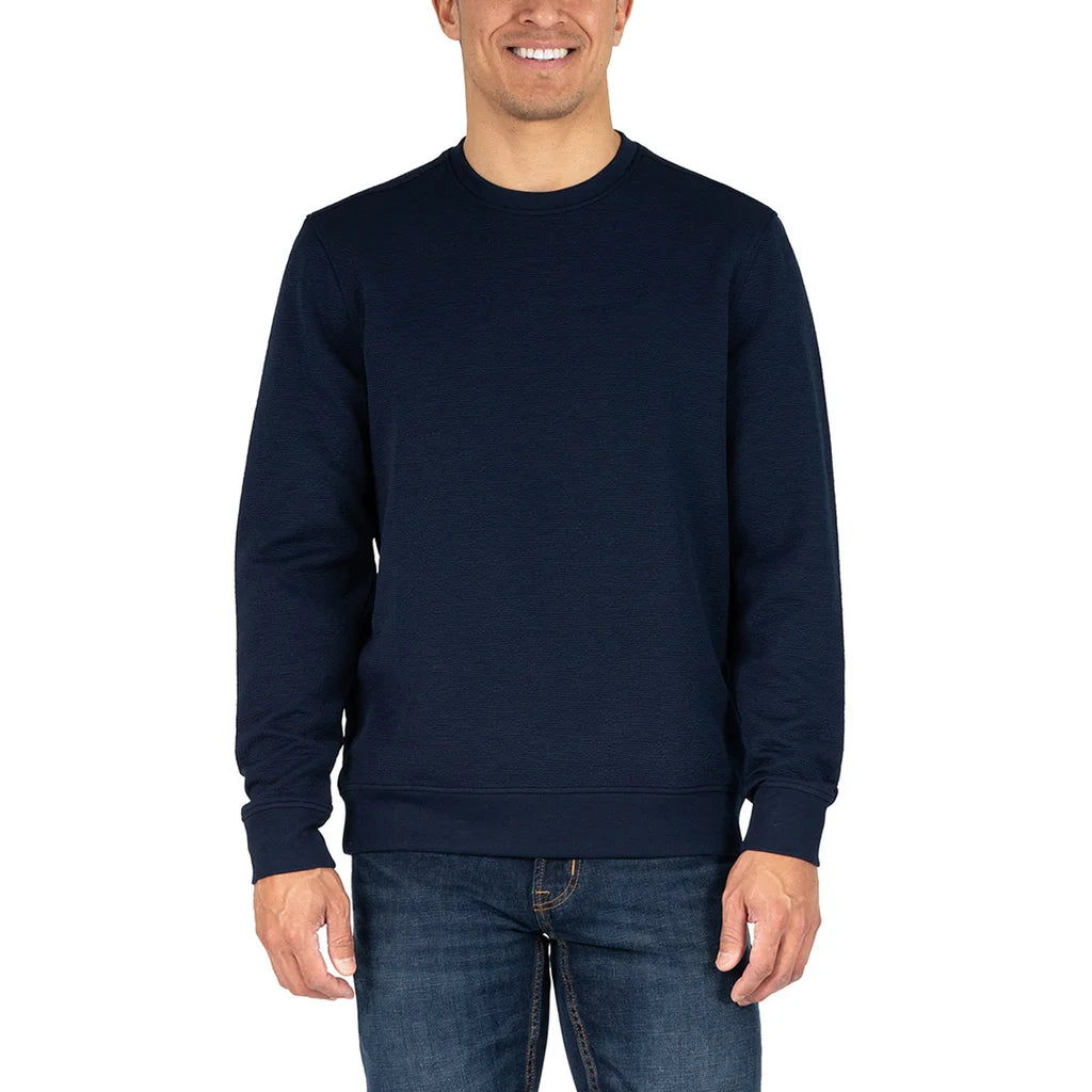 Gerry Men's Textured Crewneck Sweater