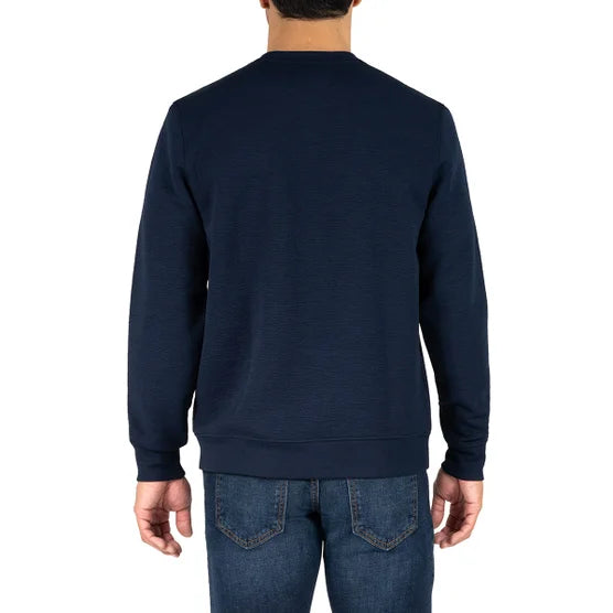 Gerry Men's Textured Crewneck Sweater