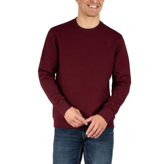 Gerry Men's Textured Crewneck Sweater
