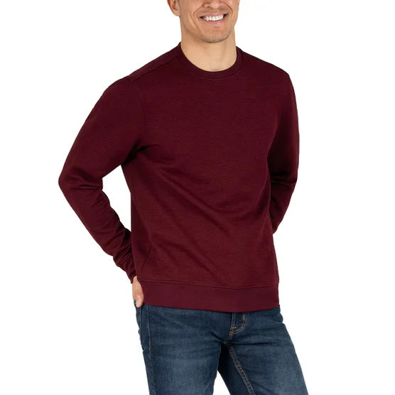 Gerry Men's Textured Crewneck Sweater