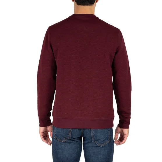 Gerry Men's Textured Crewneck Sweater