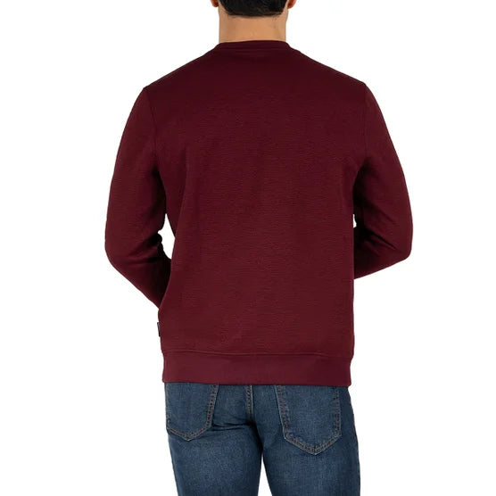 Gerry Men's Textured Crewneck Sweater
