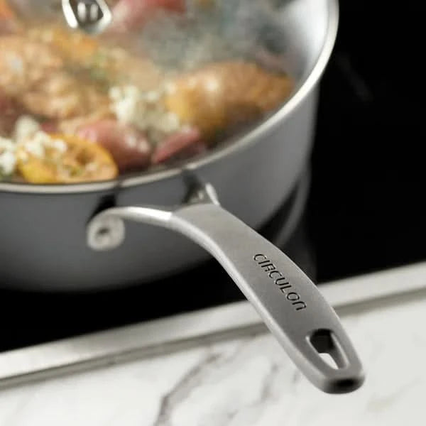 Circulon A1 Series with ScratchDefense Cookware Set, 12 Piece, Graphite