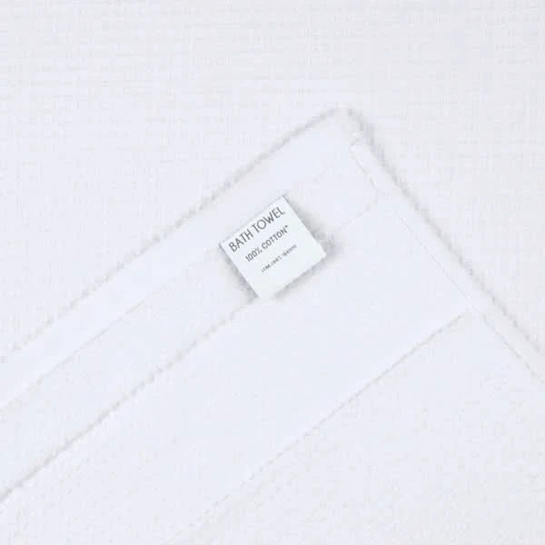 Waffle Bath Towel, 2-piece Set