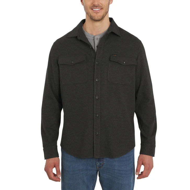 Wrangler Men's Brushed Knit Shirt