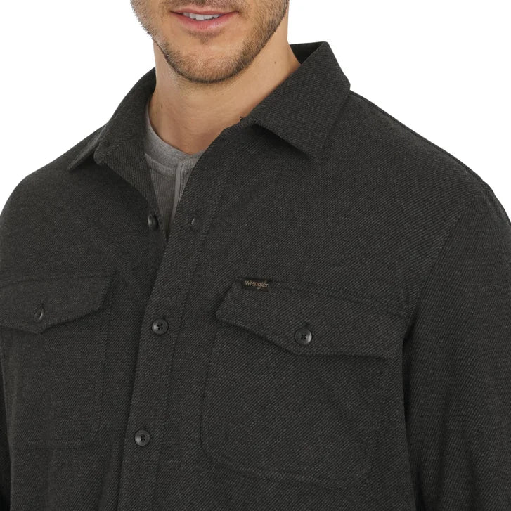 Wrangler Men's Brushed Knit Shirt