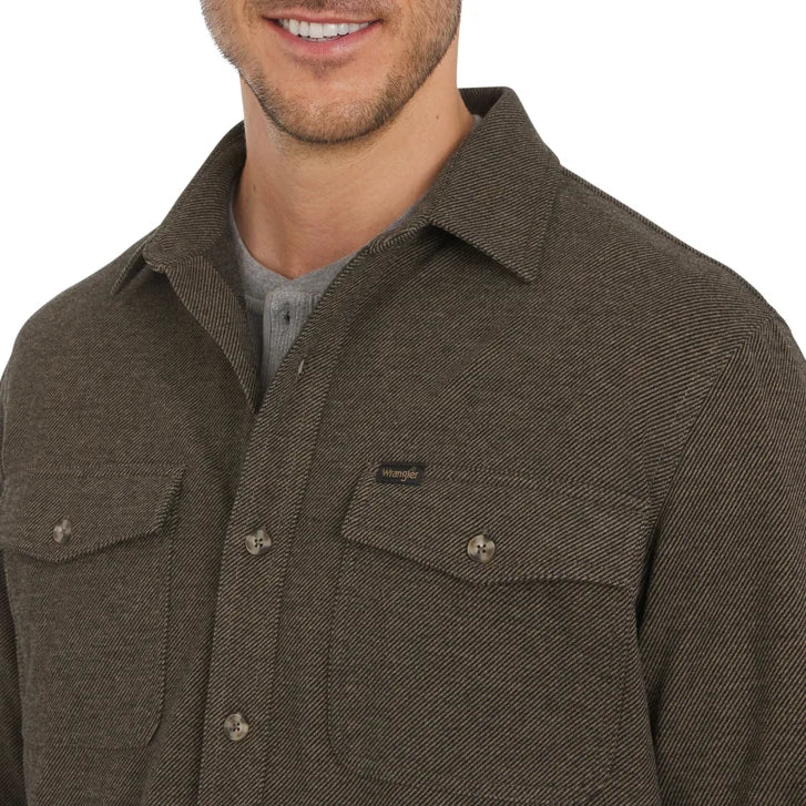 Wrangler Men's Brushed Knit Shirt