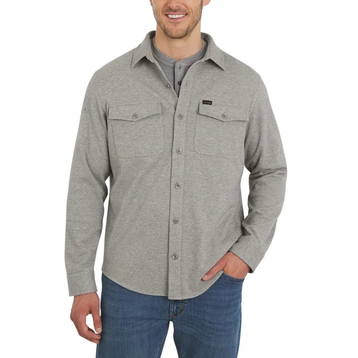 Wrangler Men's Brushed Knit Shirt