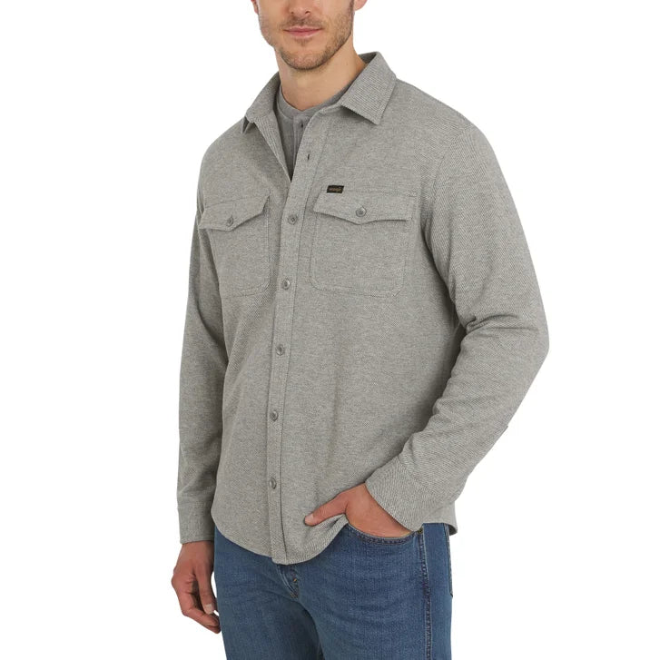 Wrangler Men's Brushed Knit Shirt