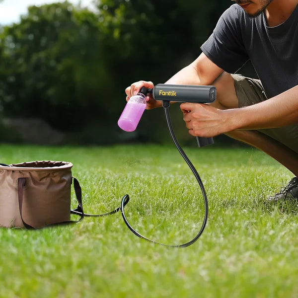 Fanttik K100 Flip Portable Cordless Electric Sprayer, Foldable Pressure Washer