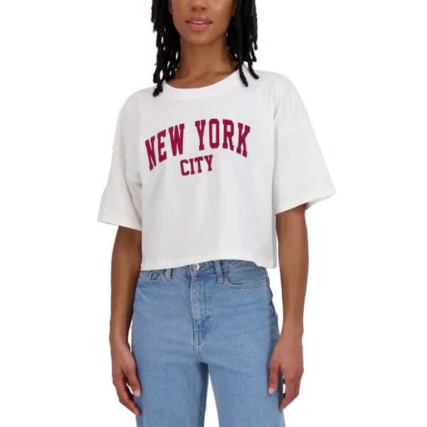 Aéropostale Women's Crop Boyfriend Destination Tee