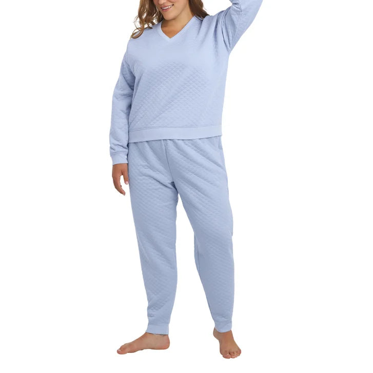 Lands’ End Women's Quilted 2-piece Lounge Set