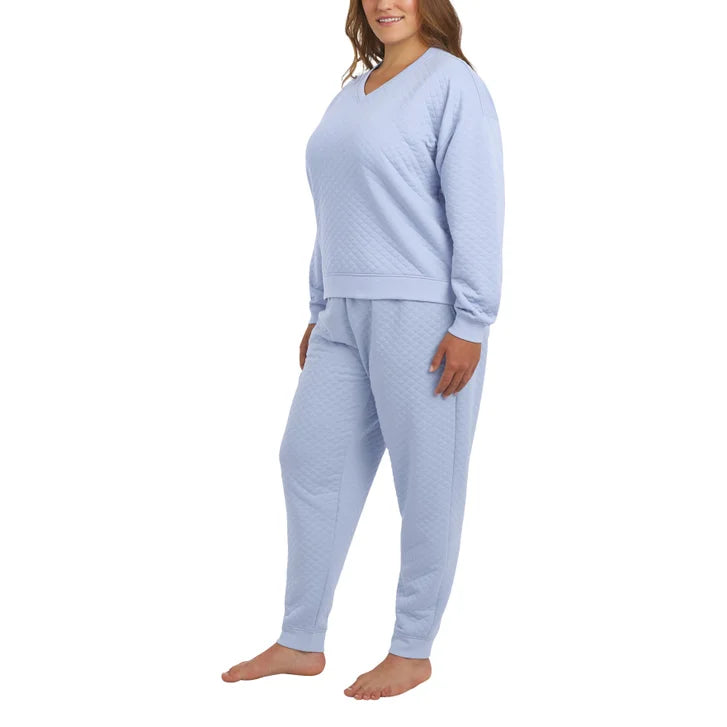 Lands’ End Women's Quilted 2-piece Lounge Set