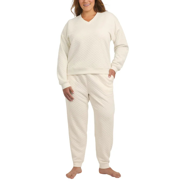 Lands’ End Women's Quilted 2-piece Lounge Set