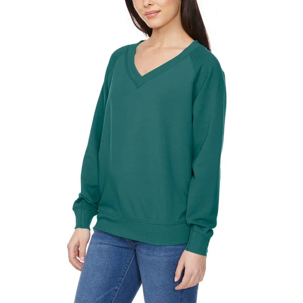 Buffalo Women's Fleece V-Neck Pullover