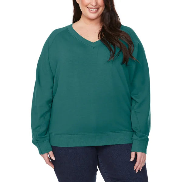 Buffalo Women's Fleece V-Neck Pullover
