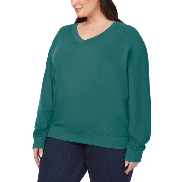 Buffalo Women's Fleece V-Neck Pullover