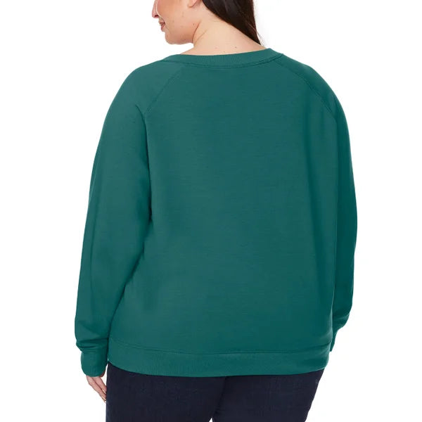 Buffalo Women's Fleece V-Neck Pullover