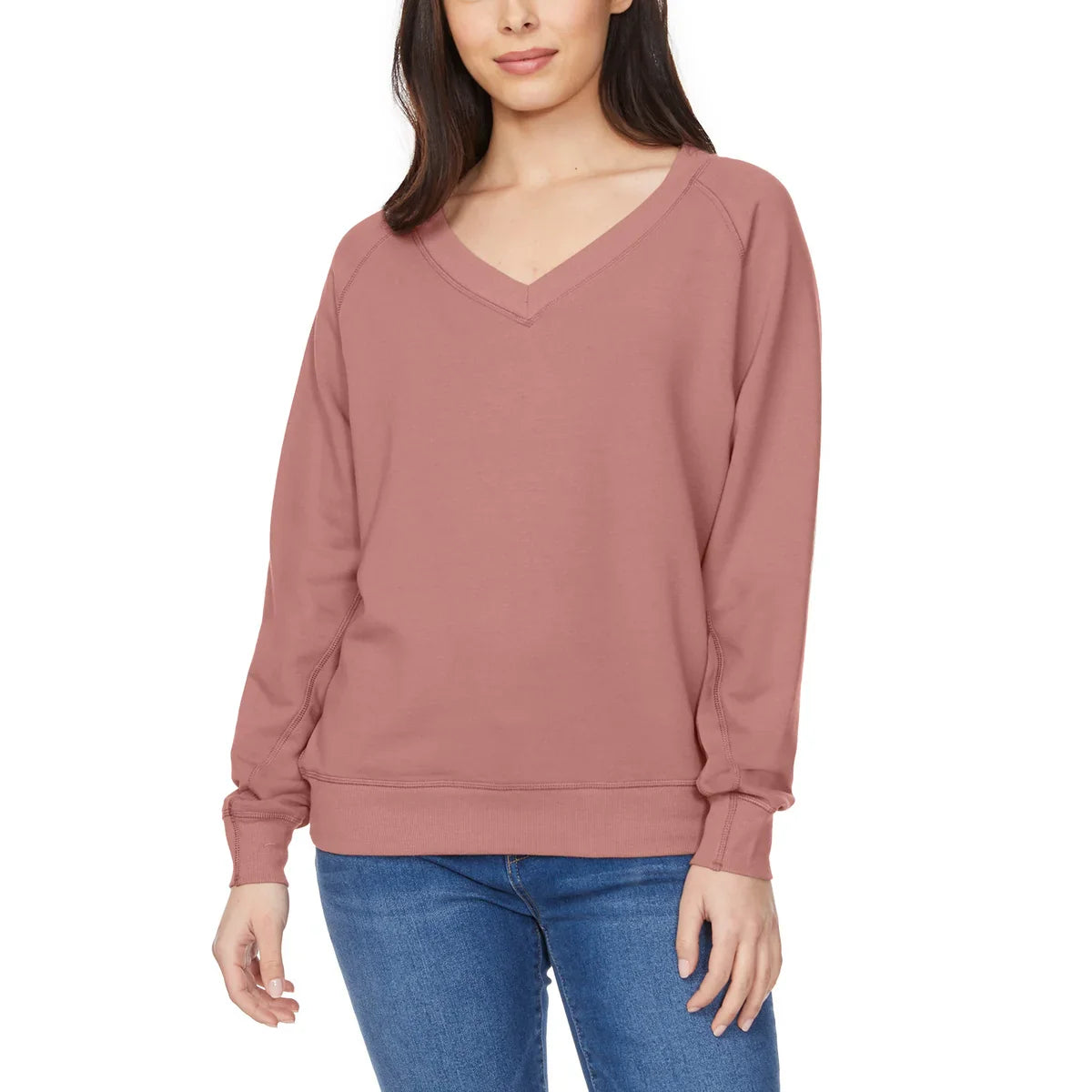 Buffalo Women's Fleece V-Neck Pullover