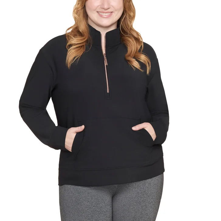 Skechers Women's Ribbed Quarter Zip