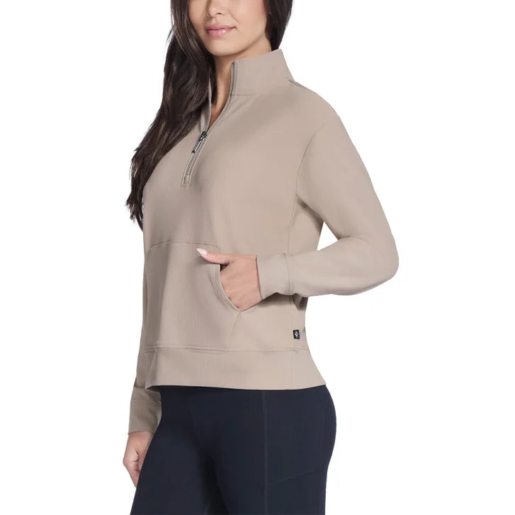 Skechers Women's Ribbed Quarter Zip
