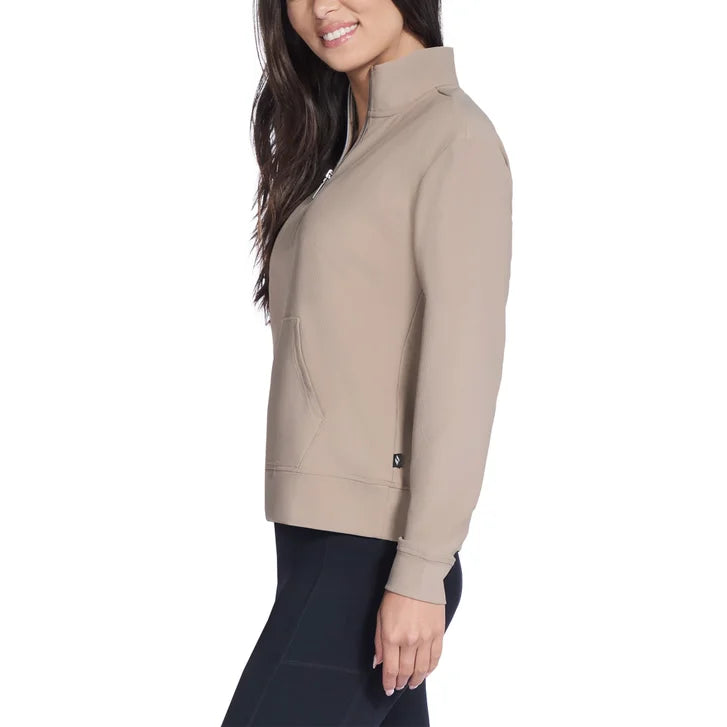 Skechers Women's Ribbed Quarter Zip