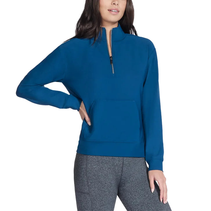 Skechers Women's Ribbed Quarter Zip