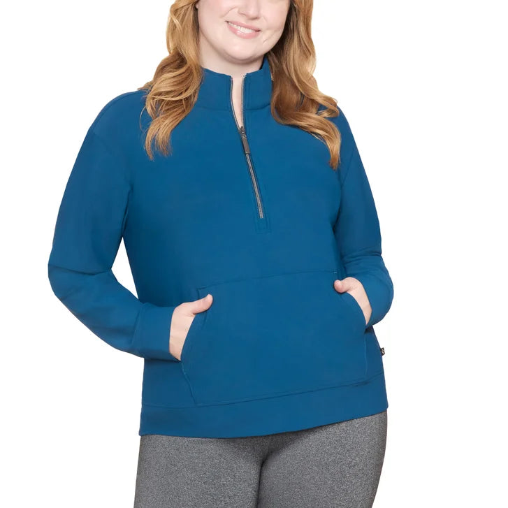 Skechers Women's Ribbed Quarter Zip