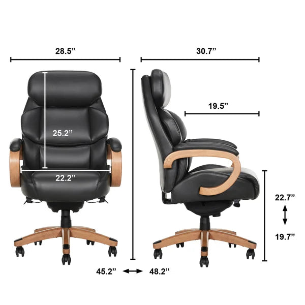 Henredon Adrano Big & Tall Executive Office Chair