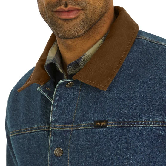 Wrangler Mens Ranchman Denim Jacket