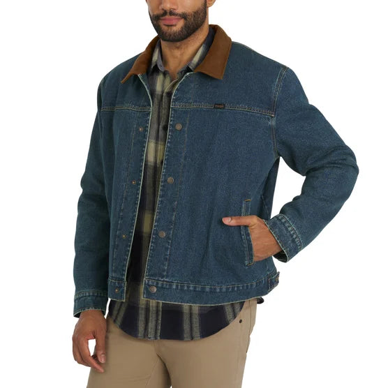 Wrangler Mens Ranchman Denim Jacket