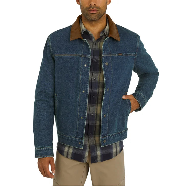 Wrangler Men's Ranchman Denim Jacket
