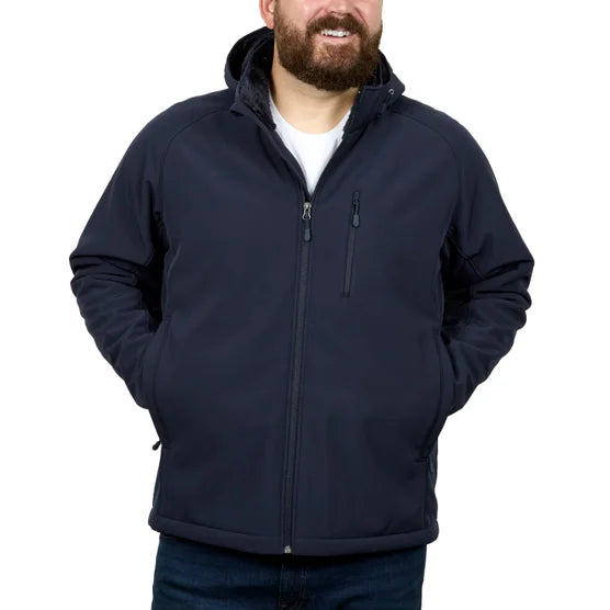 Kirkland Signature Mens Fleece Lined Softshell