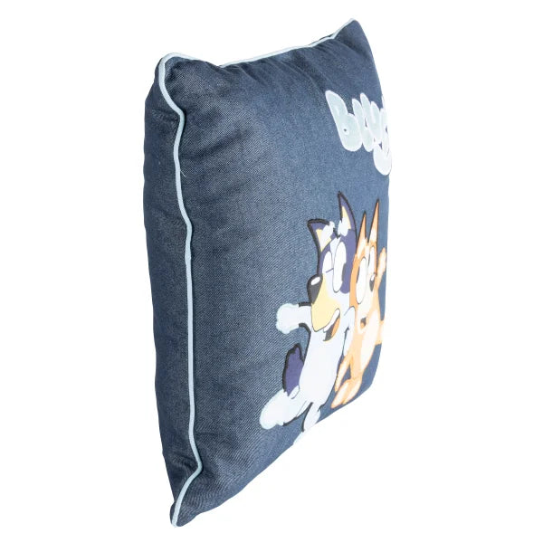 Bluey Denim Deco Pillow