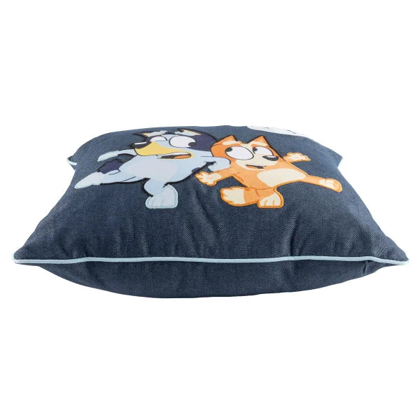 Bluey Denim Deco Pillow
