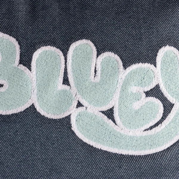 Bluey Denim Deco Pillow