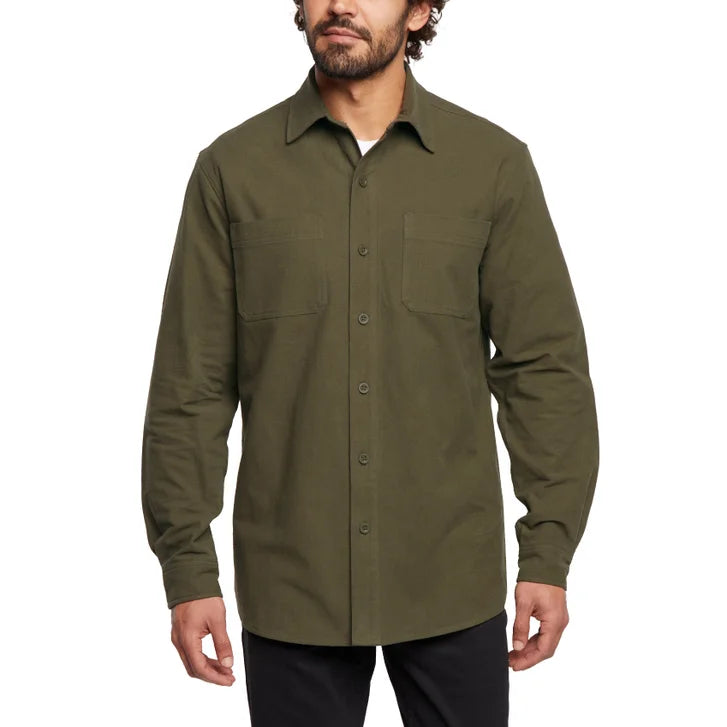 Woolrich Men's 100% Cotton Chamois Shirt