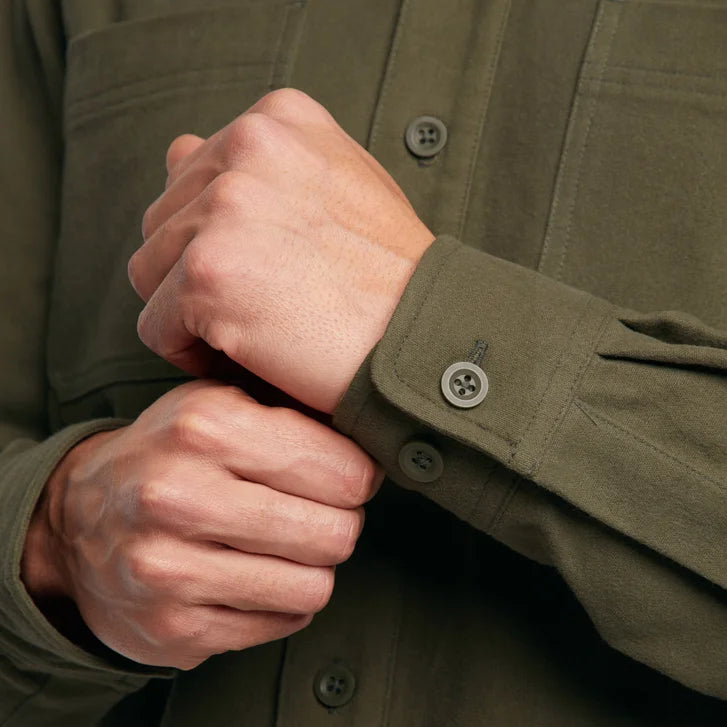 Woolrich Men's 100% Cotton Chamois Shirt