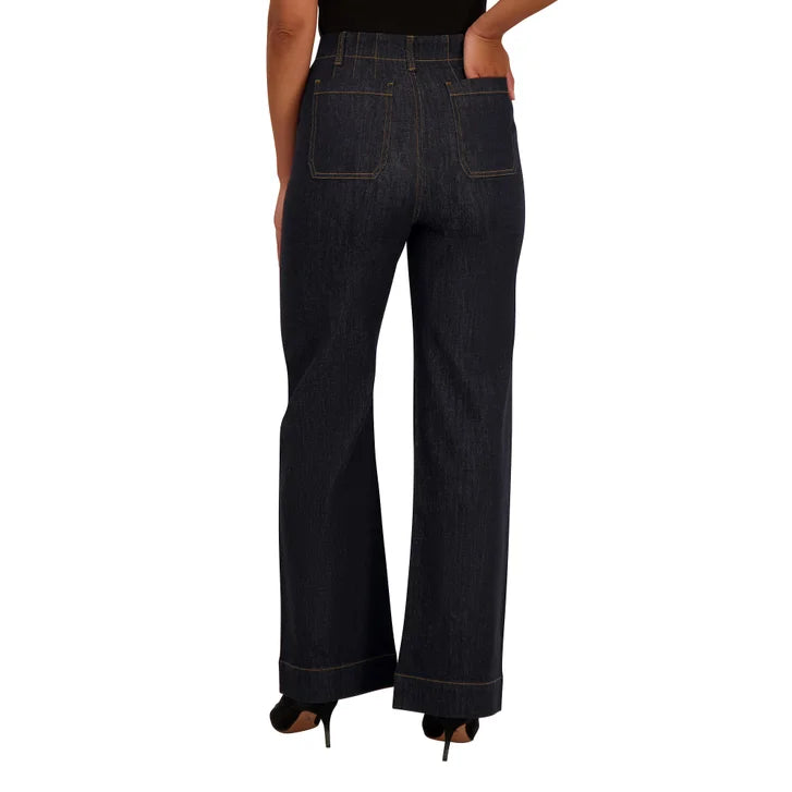 Vigoss Women's Wide Leg Trouser Jean