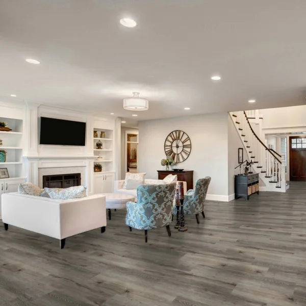 United Weavers Flooring Heirloom 9"x 48" Waterproof Luxury Vinyl Plank - 6 MM Thick with 20 Mil Wear Layer, 20.99 sq.ft/ctn