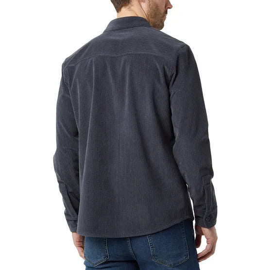 Degrees Mens Corduroy Overshirt