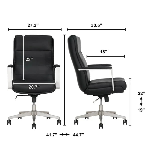 Elle Decor Ayden Managers Chair